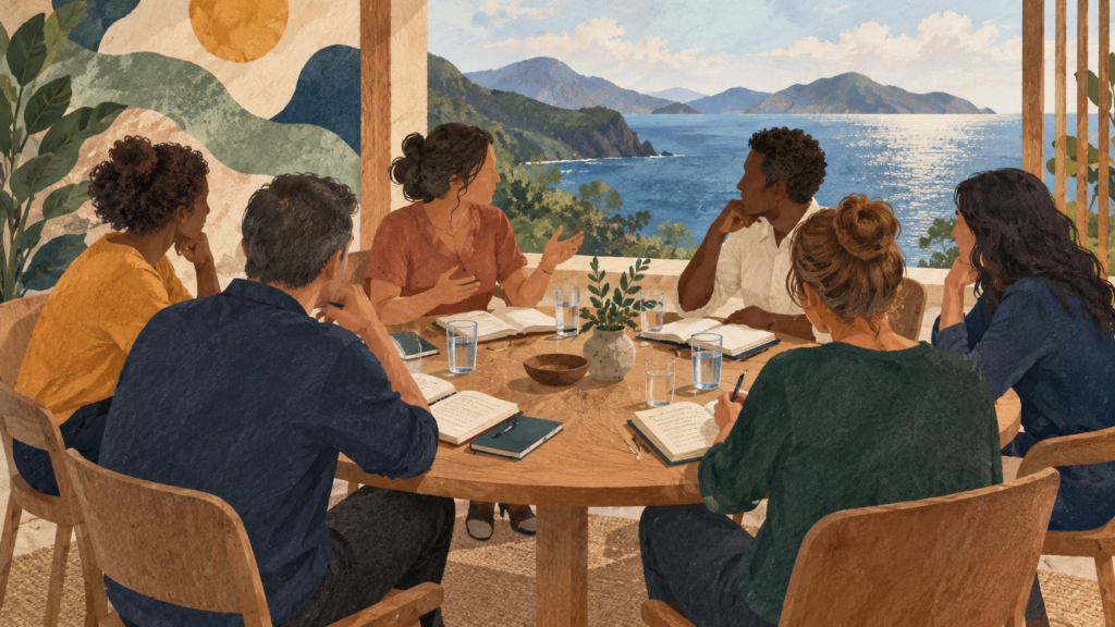 Groupe d’analyse des pratiques professionnelles animé à La Réunion et à Mayotte